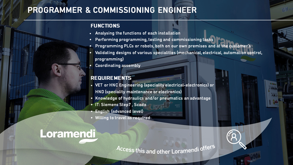 Programmer & Commissioning Engineer
